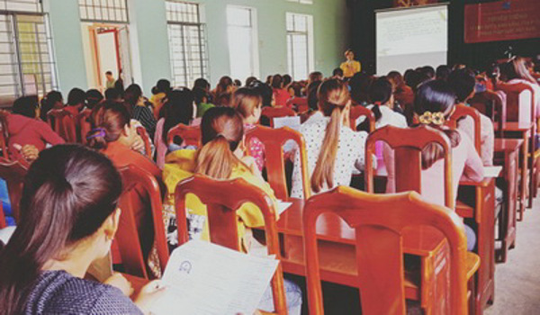 Hoạt động phối hợp với Hội Liên hiệp Phụ nữ tỉnh thực hiện công tác truyền thông về trợ giúp pháp lý tại cơ sở năm 2020 