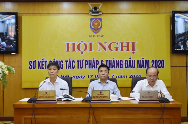  Hội nghị Sơ kết công tác Tư pháp 06 tháng đầu năm 2020