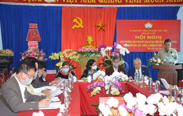  KẾT QUẢ HIỆP THƯƠNG LẦN THỨ NHẤT VỀ NGƯỜI ỨNG CỬ ĐẠI BIỂU QUỐC HỘI KHÓA XV VÀ ĐẠI BIỂU HỘI ĐỒNG NHÂN DÂN CÁC CẤP TỈNH ĐẮK LẮK NHIỆM KỲ 2021 – 2026 